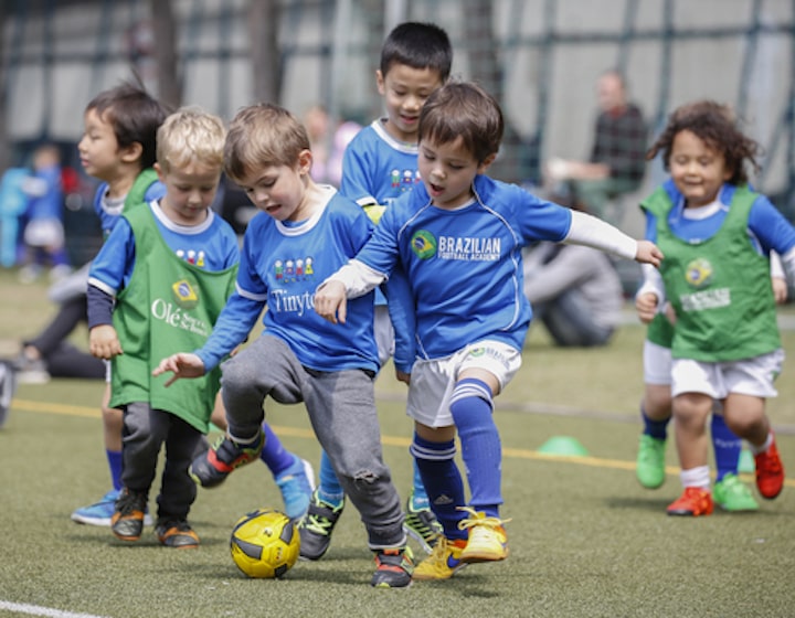 Brazilian football aia vitality park Hong Kong kids activities