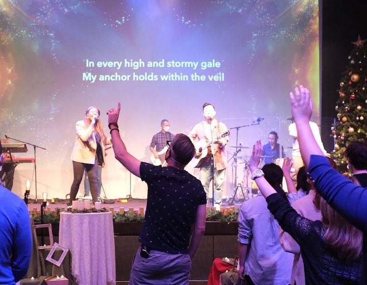 Christmas carols and Christmas church services in Hong Kong
