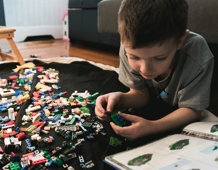 home learning lego activities