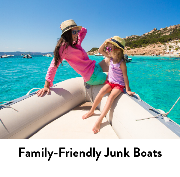 Family Friendly Junk Boats in Hong Kong