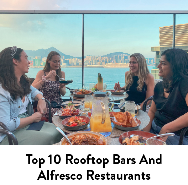 Roof Bars and Alfresco Restaurants in Hong Kong