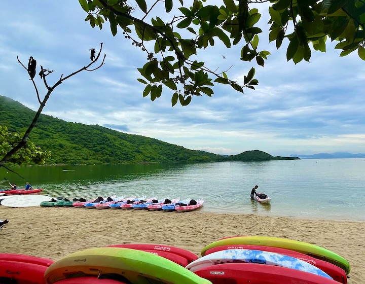 hoi ha wan marine park kayak hire