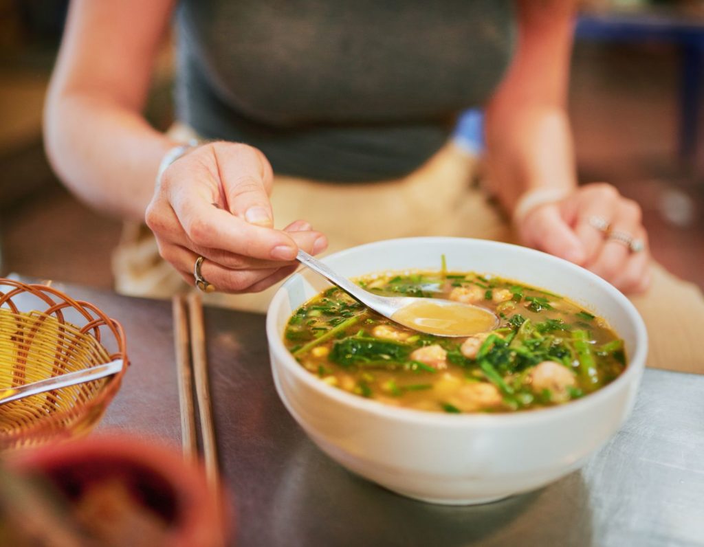 Chinese soup for postpartum recovery
