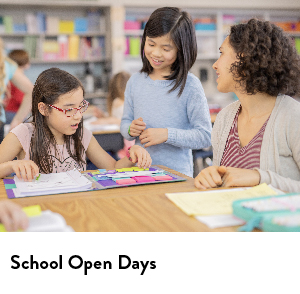 back to school open days