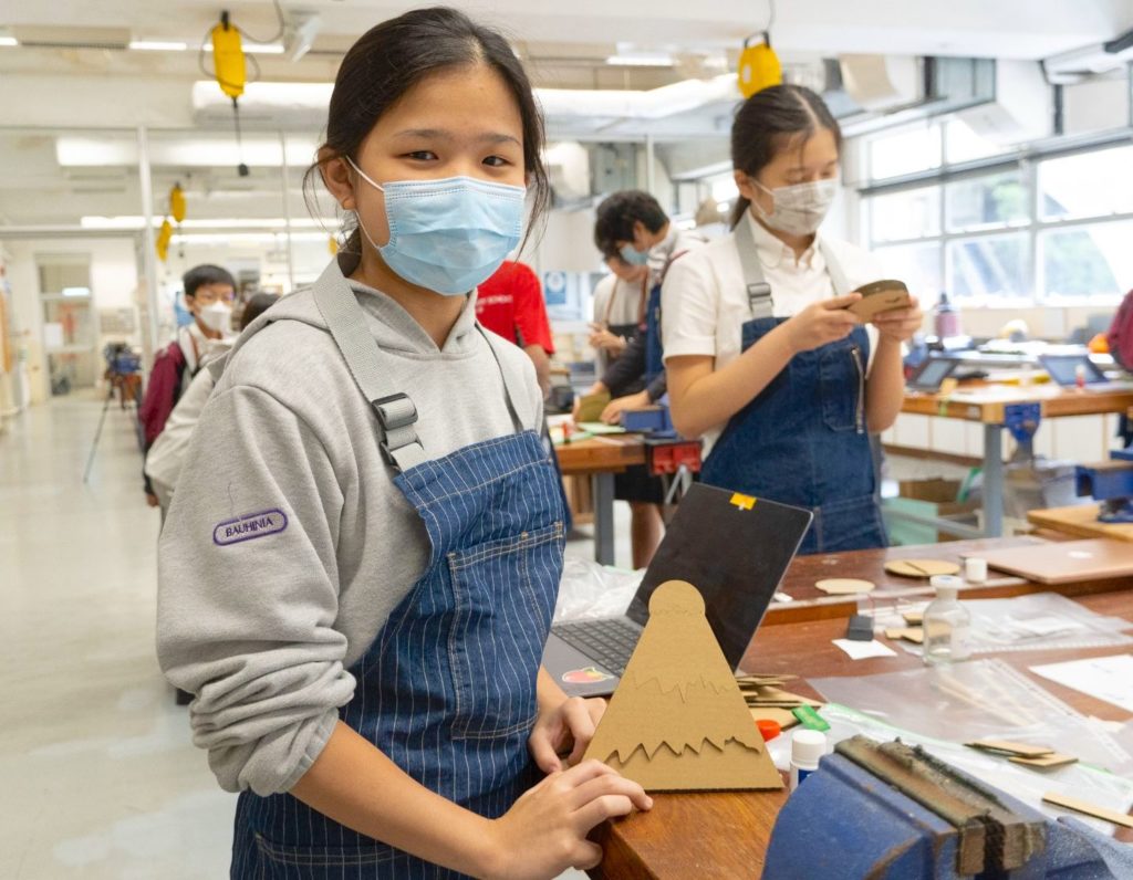 School tour at Creative Secondary School Hong Kong
