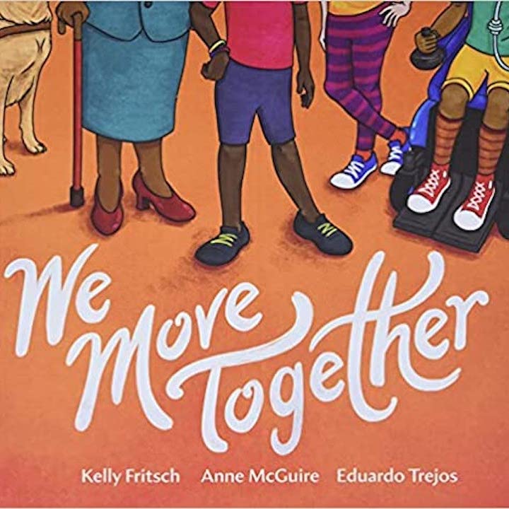 We Move Together, children's story book for diversity and inclusion