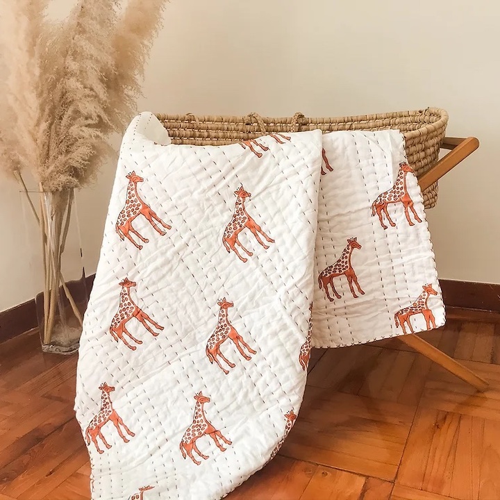 Christmas gift guide christmas present giraffe blanket