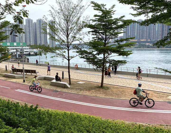Cycling Trails Hong Kong Outdoor Fitness: New Territories Cycling Track