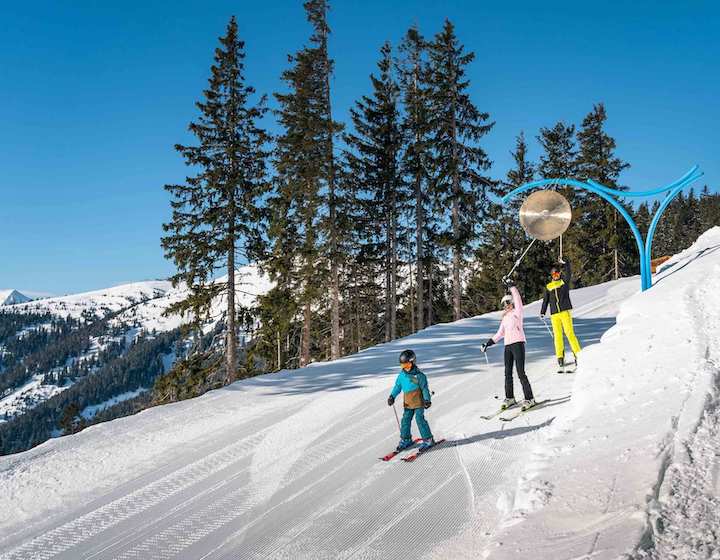 Ski Resort Travel Family Life: Schmitten
