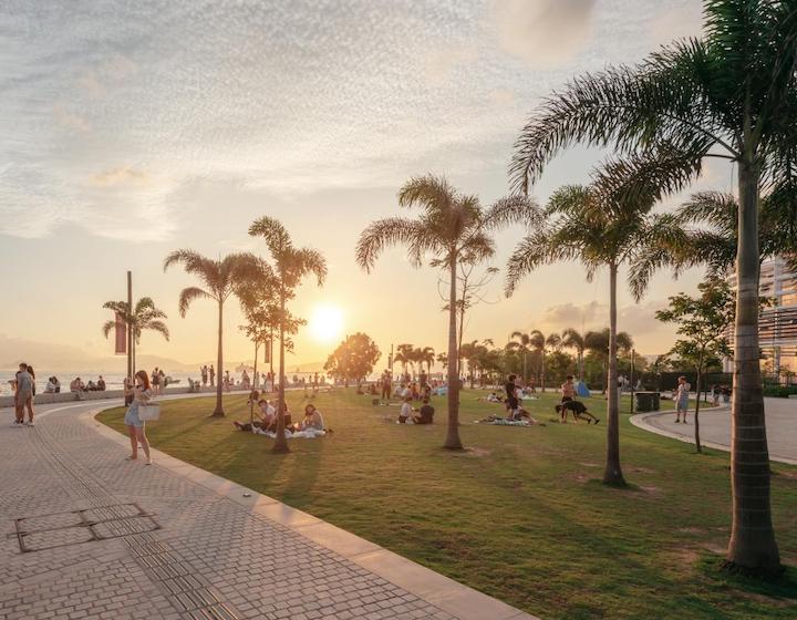 West Kowloon Art Park Picnic Hong Kong