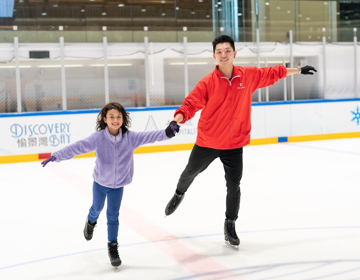 things to do in hong kong with kids DB Ice Rink Ice Skating Hong Kong