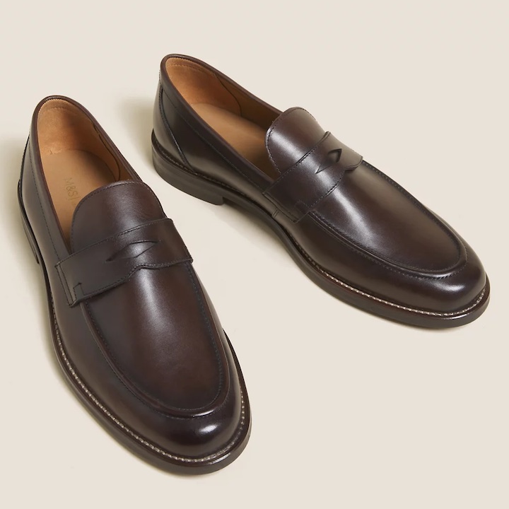 Marks And Spencer Leather Loafers Valentines Day Gift