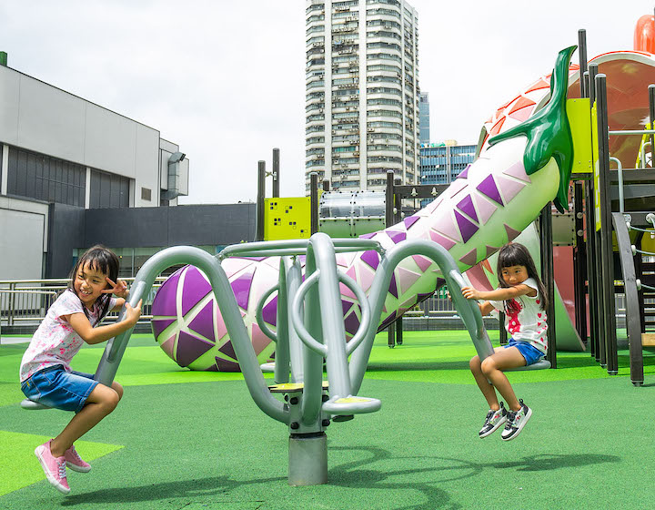 Metroplaza Outdoor Playgrounds Hong Kong Play Areas Children Parks 
