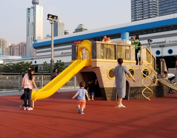 sun yat sen memorial park central western promenade playground