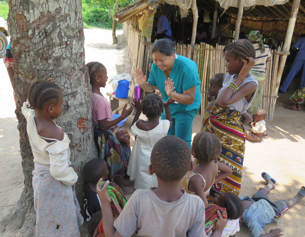 joyce samoutou wong new sight congo african village