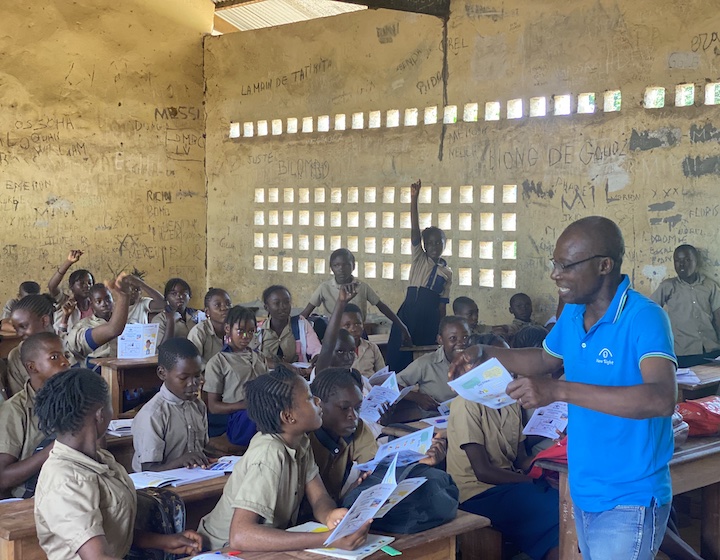 joyce samoutou wong new sight congo school