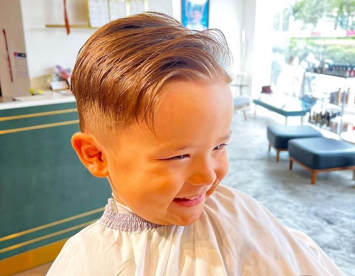 Barber Shop Canton Barber Quarry Bay Mandarin Barber Tommy Hair Design Fox And The Barber Kids' Haircut hair style for boys hair salon kids hong kong