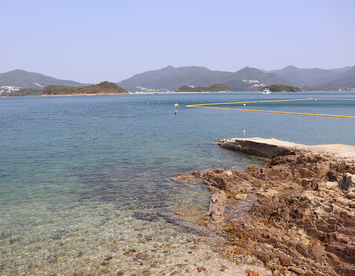 kiu tsui pier and beach sai kung pier sharp island the sharp sai kung rock pools hap mun bay sai kung islands 