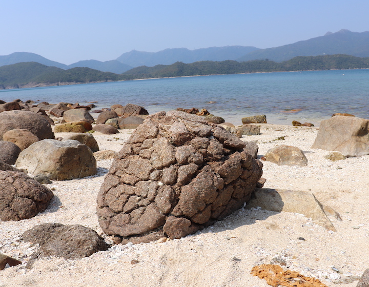 volcanic rocks on sharp island sai kung pier sharp island the sharp sai kung rock pools hap mun bay sai kung islands pineapple bun