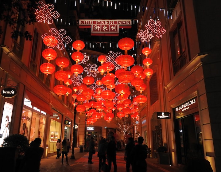 mid autumn festival hong kong 2024 Lee Tung Avenue lantern displays