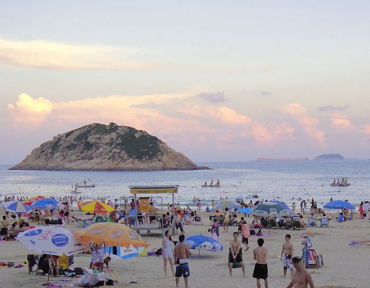 Shek O Beach With Kids in Hong Kong