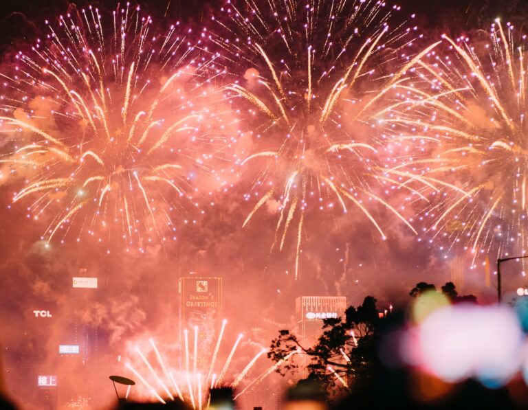 Hong Kong Fireworks Display
