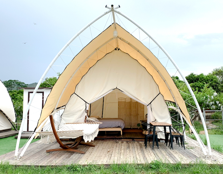 Glamping Hong Kong PAstoral Garden