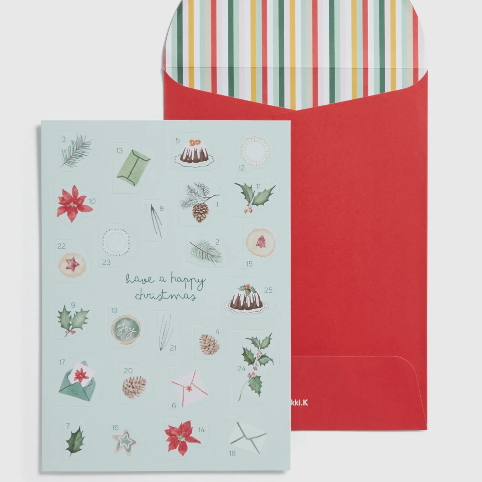 Christmas Cards Hong Kong Kikki