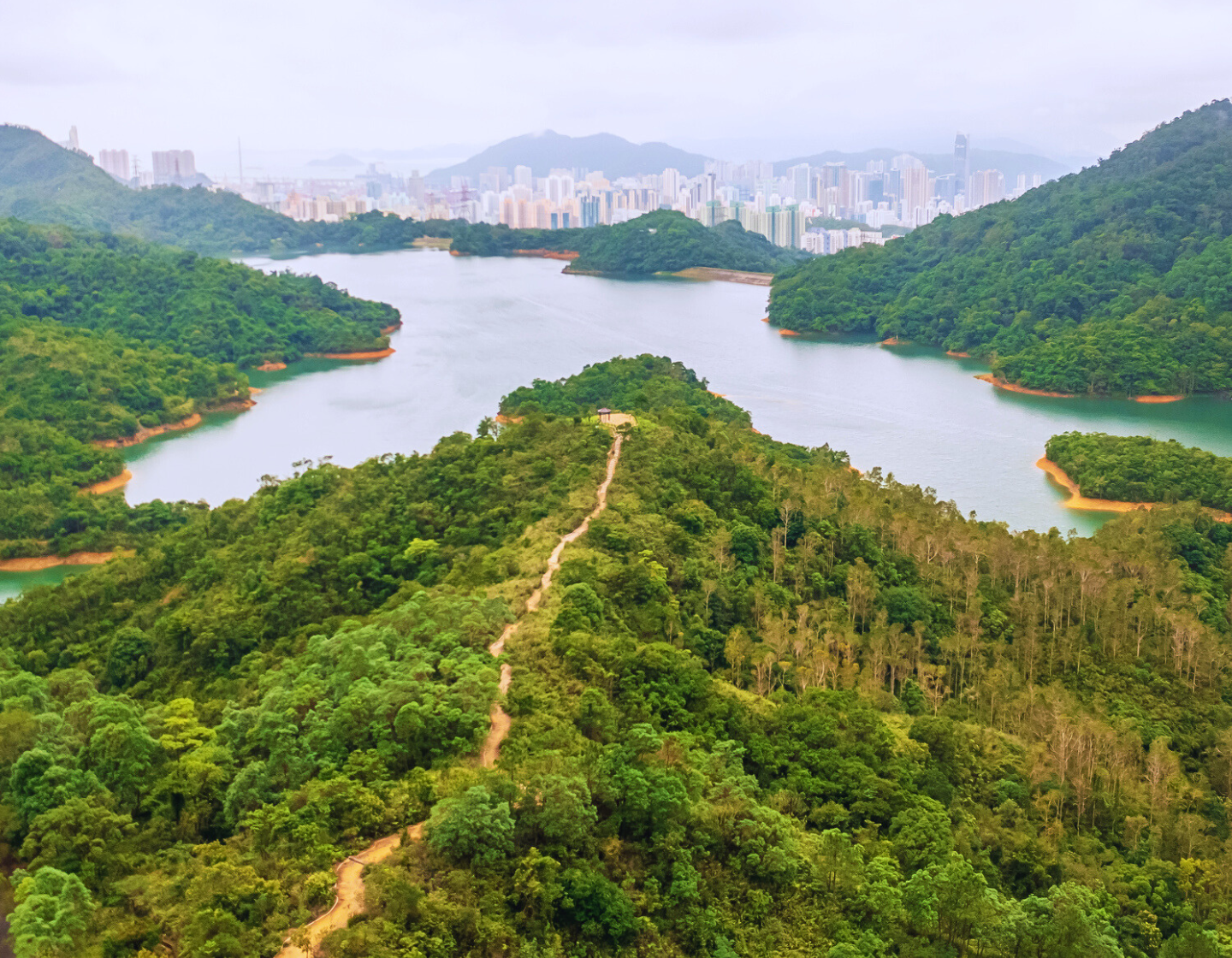 Shing Mun Reservoir Hike Hong Kong