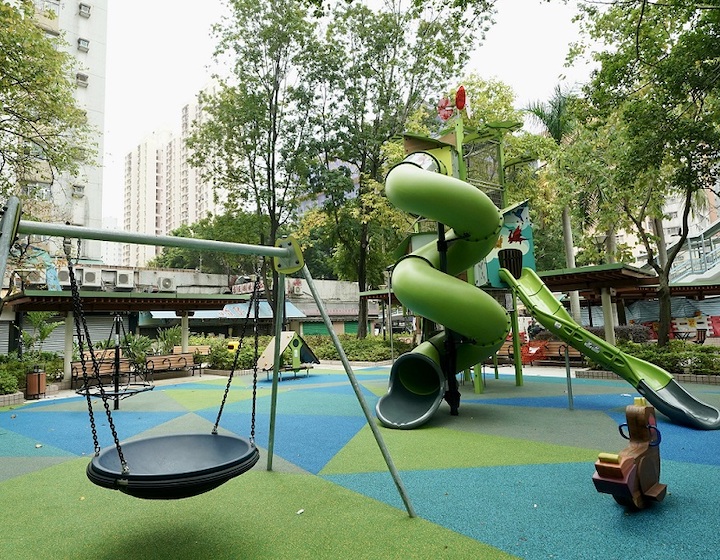 Fung Cheung Road Garden Outdoor Playgrounds Hong Kong