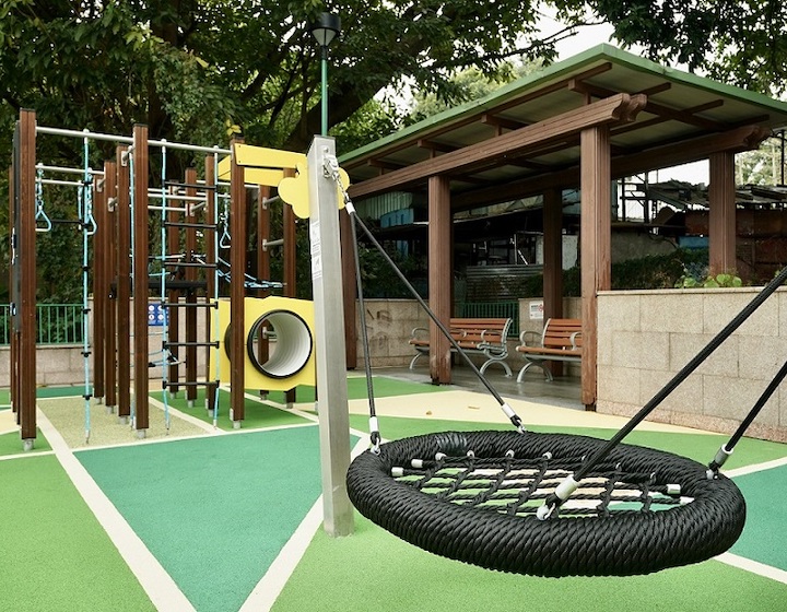 Hung Leng Children's Outdoor Playground In Hong Kong