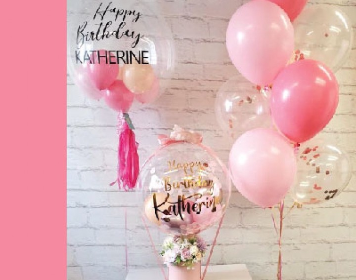 helium balloons in hong kong party boutique