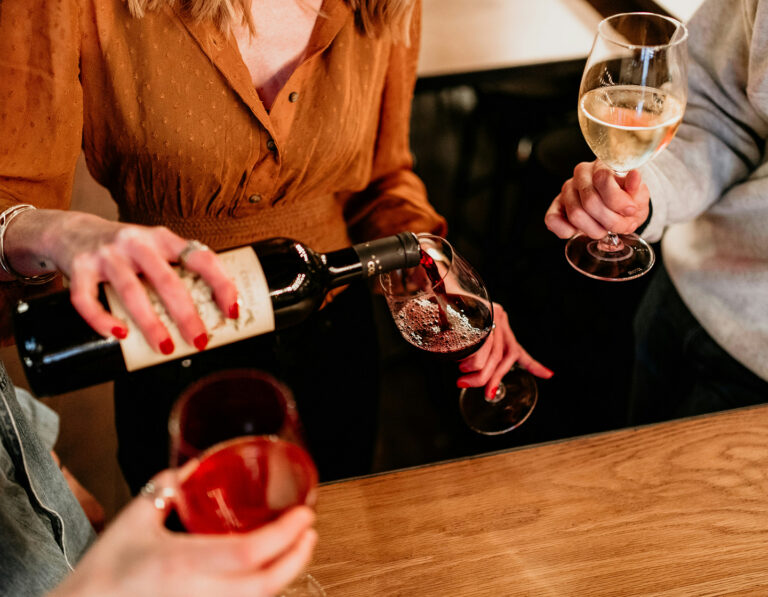 women enjoyed red wine, white wine and rose together, wine shops and liquor stores that deliver in hong kong