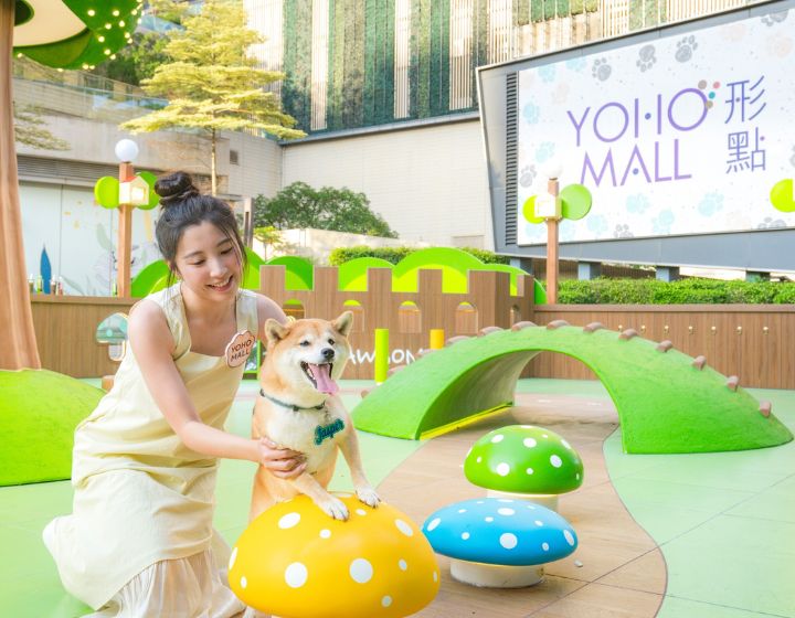 The Best Pet-Friendly Mall in Hong Kong, Yoho Mall Play zones for pets of all kinds with attentive staff ready to help