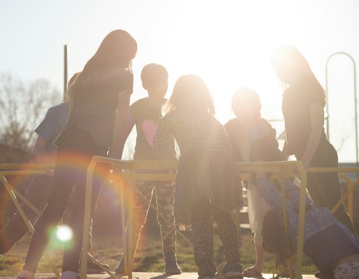 kids playing outside, having the sex talk with your children, the birds and the bees chat