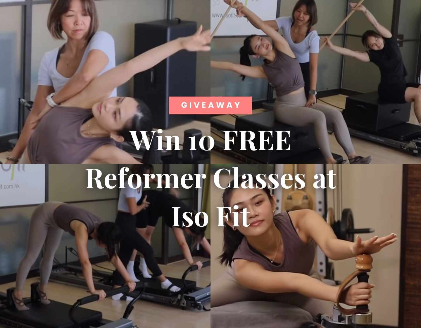 Win 10 Free Reformer Classes At Iso Fit