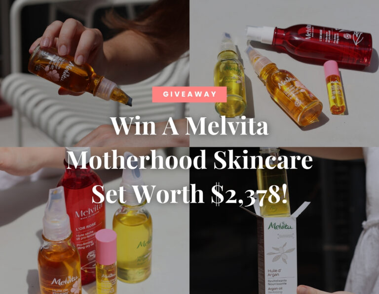win a melvita motherhood self care skincare and body set