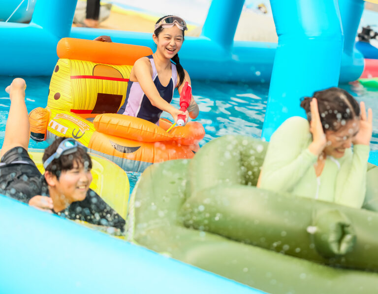 family friendly event this summer in hong kong 2025; splashtopia in discovery bay
