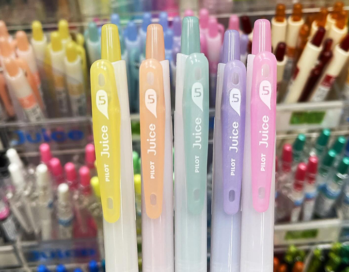 pens at CN square stationery shop in Hong Kong