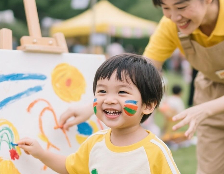 mother and child at summerfest wan chai sports playground hong kong, things to do in september 2025 in hk