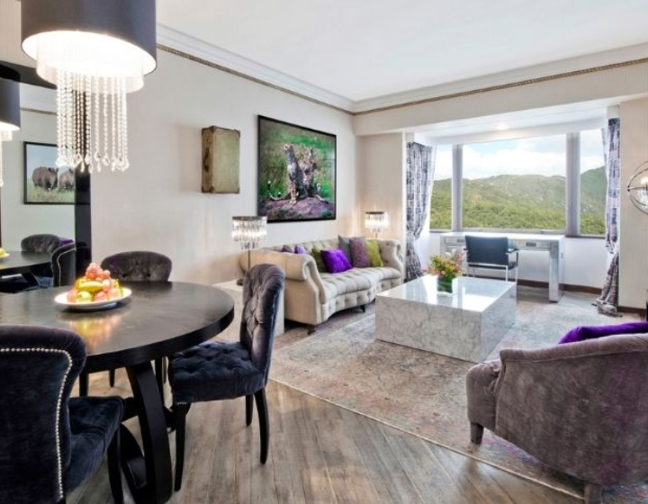 Hong Kong Parkview service apartment impressive amenities large family room