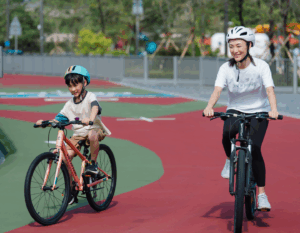 Start the school term off right GO PARK bicycle riding for the whole family
