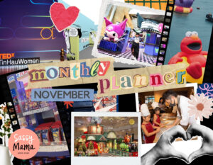 November 2025 hong kong monthly planner things to do with kids in hk