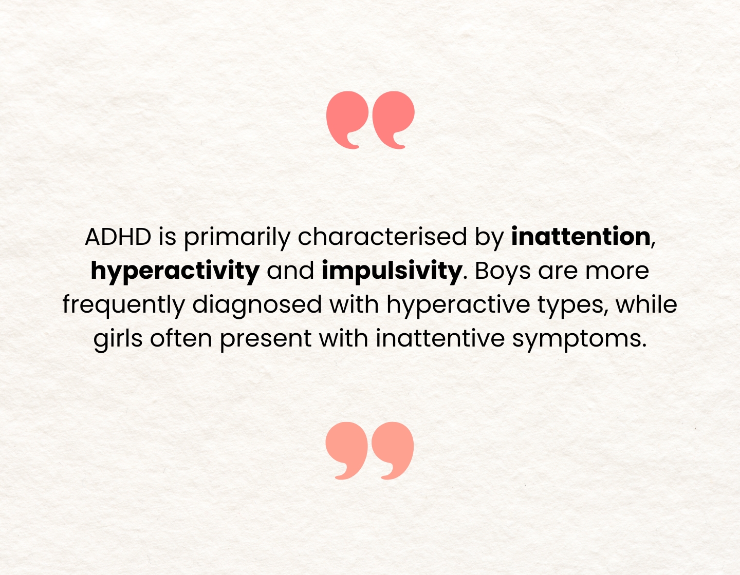 symptoms and signs of adhd in children