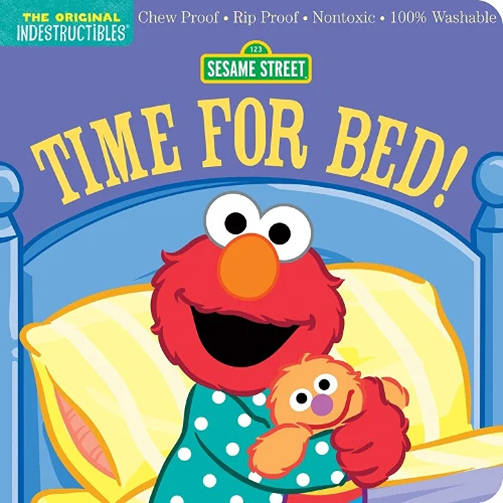 Gift Ideas For Kids, Christmas Gift Guide 2025: the indestructibles book sesame street time for bed