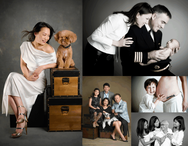 Rosa & Daniel Photography image with newborn family