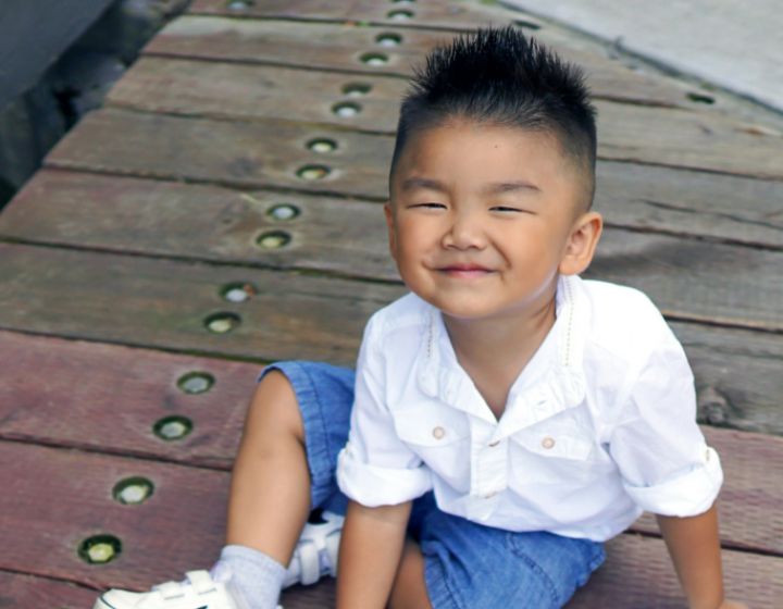 Signs Your Kid is Up to No Good cheeky smirk