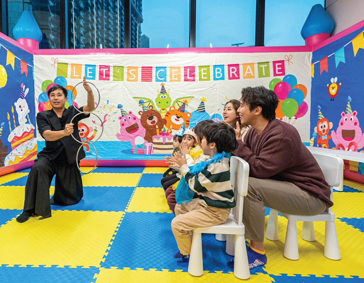 kids party with entertainer at kiztopia hong kong, best birthday party venues in hk