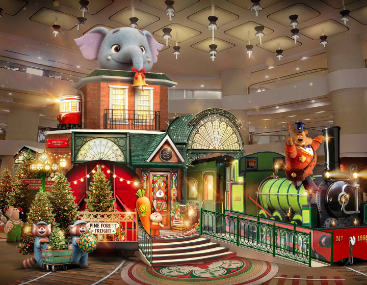 Pacific Place Hong Kong Christmas Display Ticket To Christmas Santa Express 2025