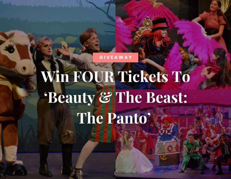 sassy mama giveaway hero, win four tickets to beauty and the beast the panto by hong kong players